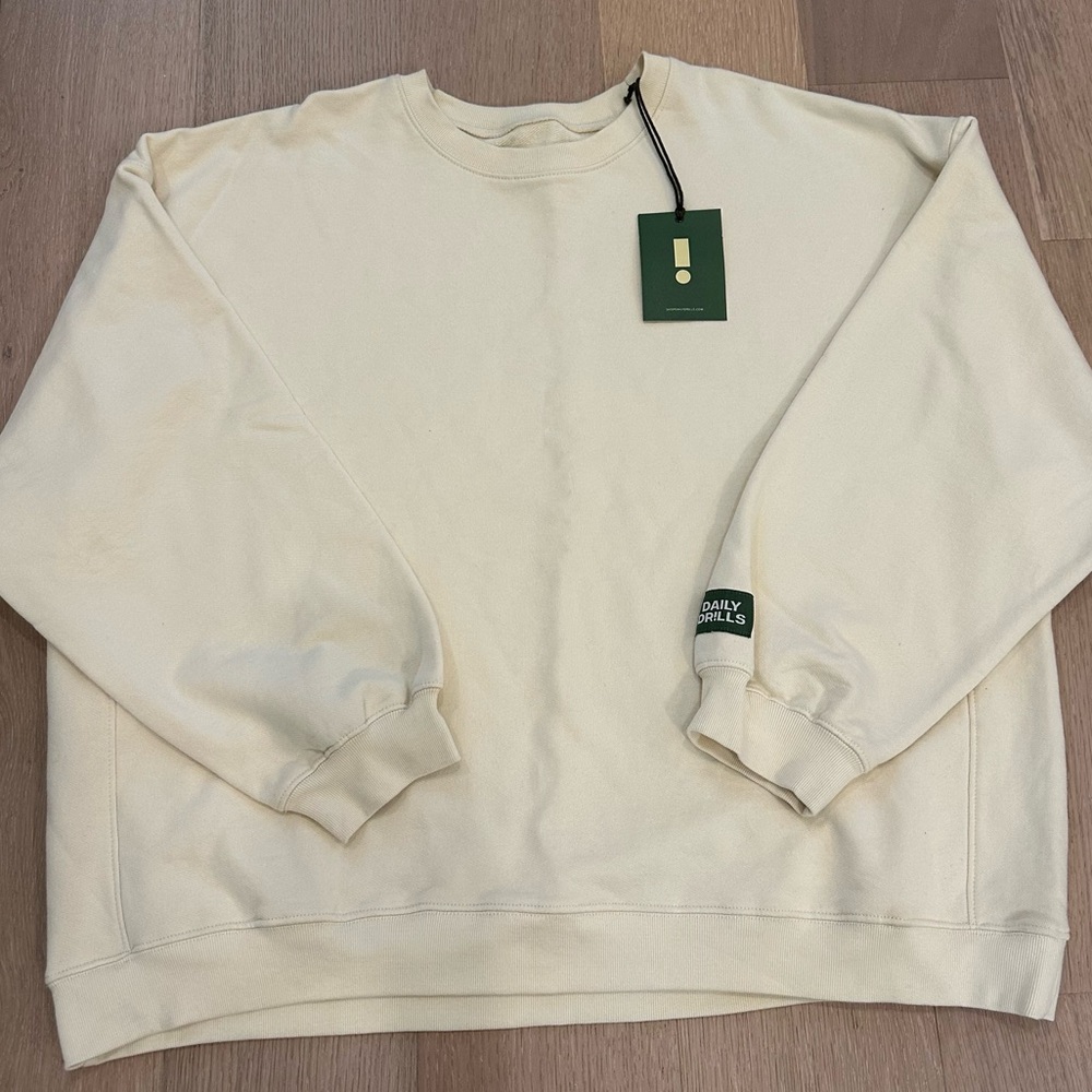 Daily Drills Sand Crewneck